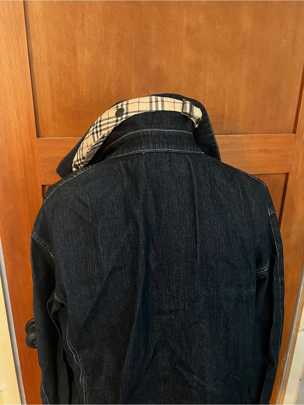 Burberry Denim Jean Jacket-XL - Picture 7 of 10